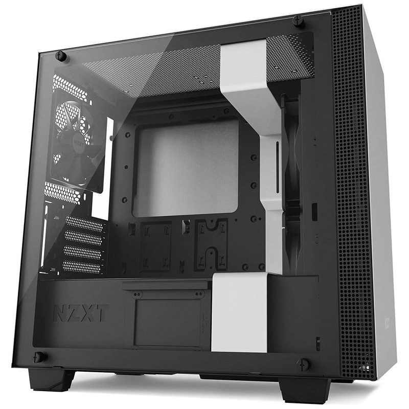 NZXT H400 Micro ATX Mini Tower Case - White - صندوق